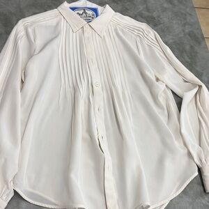 Billy Reid Cream Blouse